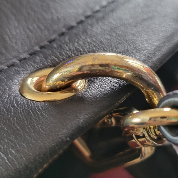 Vince Camuto leather satchel handbag - Picture 9 of 14